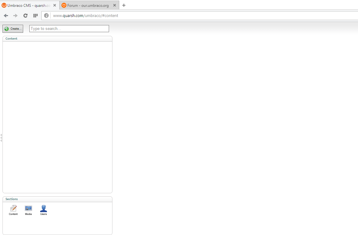 Umbraco Content Not Loading In Cms Umbraco 6 - Using Umbraco And ...